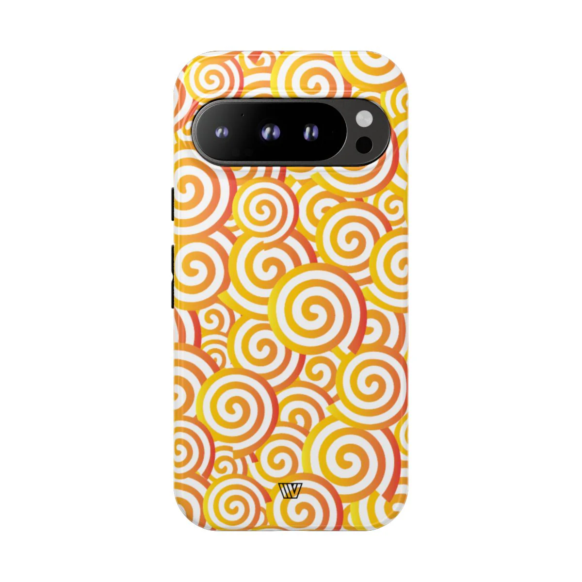 ABSTRACT SPIRAL ORANGE | Tough Phone Case - Image 84