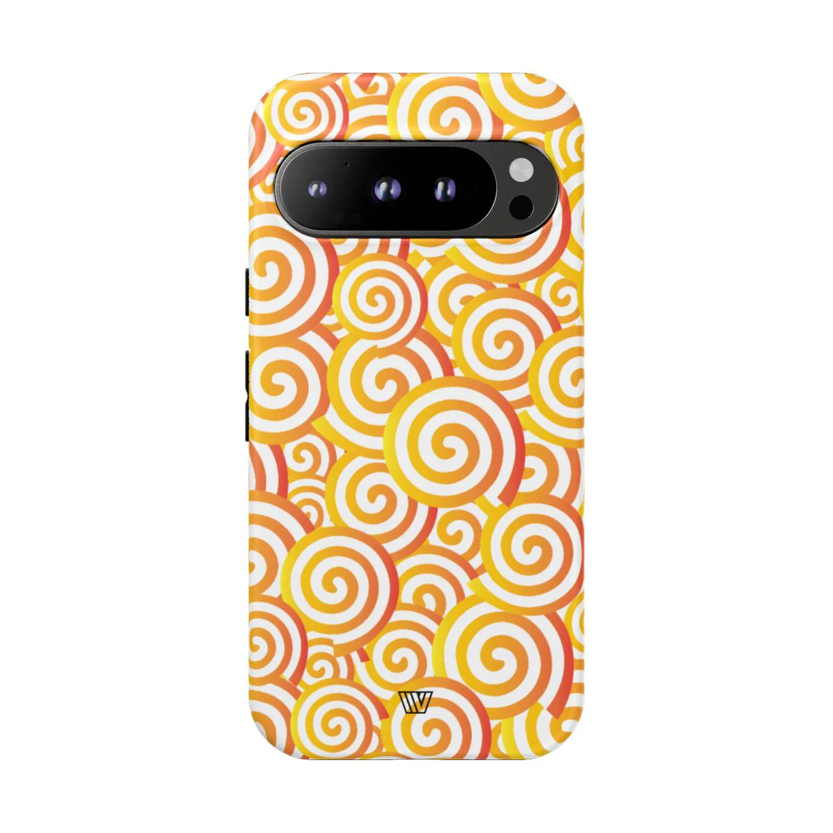 ABSTRACT SPIRAL ORANGE | Tough Phone Case - Image 85