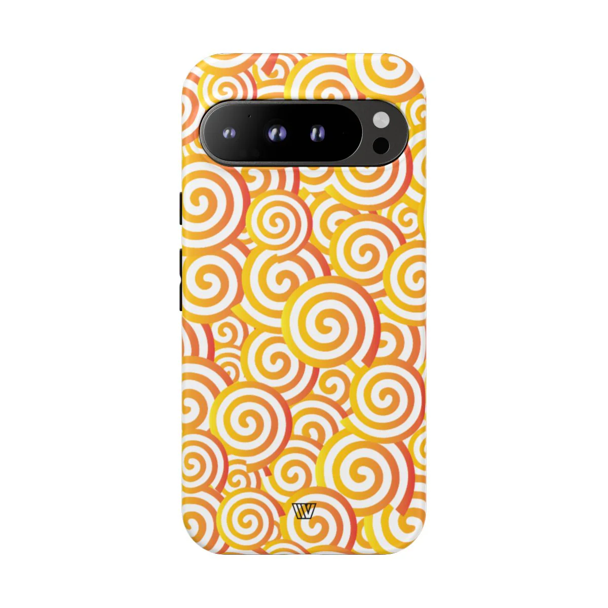 ABSTRACT SPIRAL ORANGE | Tough Phone Case - Image 87