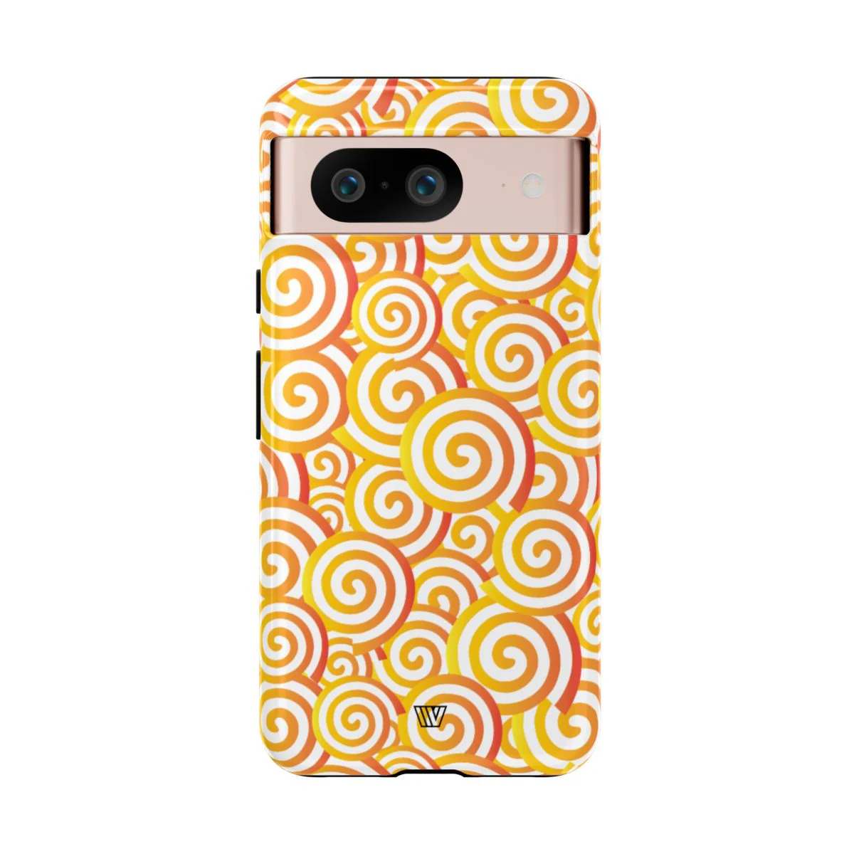 ABSTRACT SPIRAL ORANGE | Tough Phone Case - Image 88