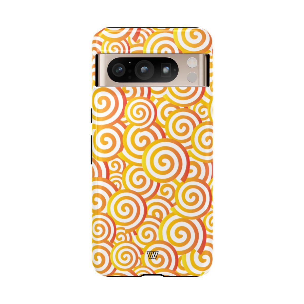 ABSTRACT SPIRAL ORANGE | Tough Phone Case - Image 90