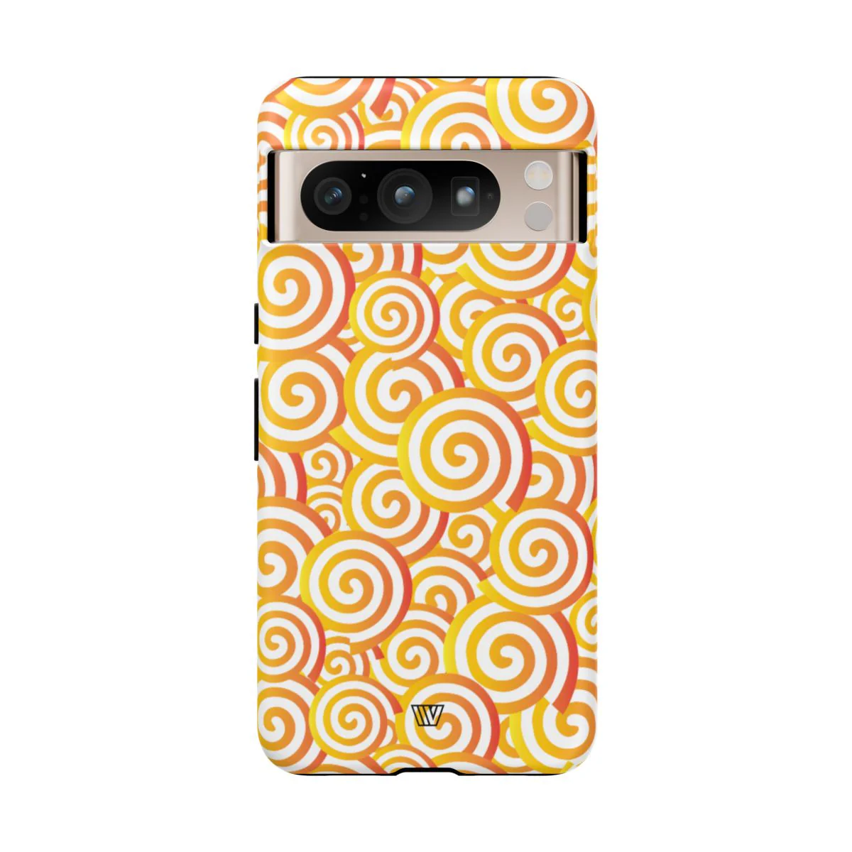 ABSTRACT SPIRAL ORANGE | Tough Phone Case - Image 91