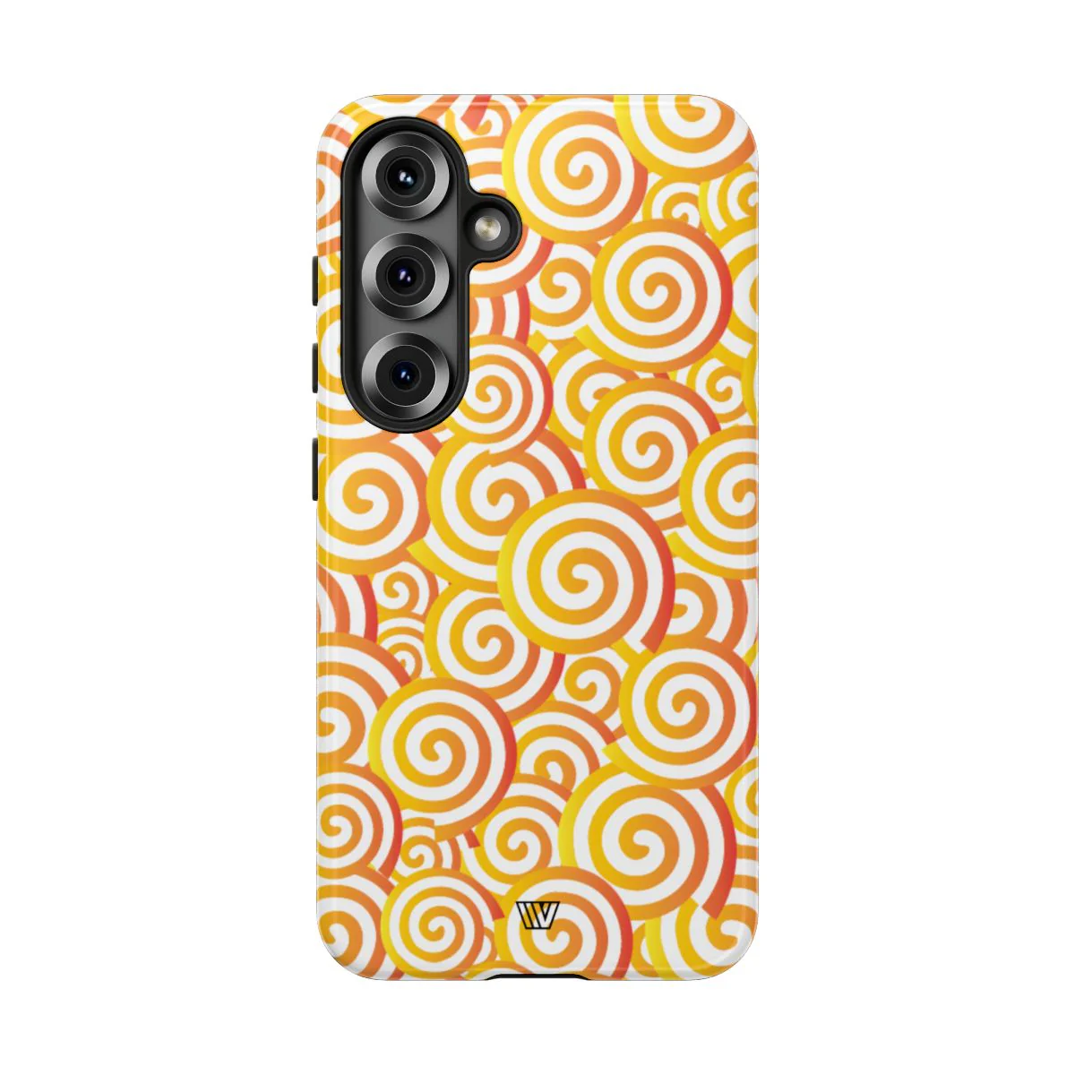 ABSTRACT SPIRAL ORANGE | Tough Phone Case - Image 92