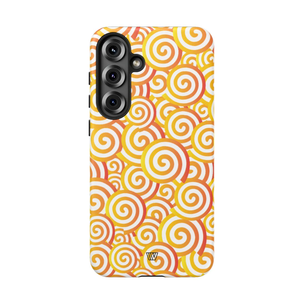 ABSTRACT SPIRAL ORANGE | Tough Phone Case - Image 95
