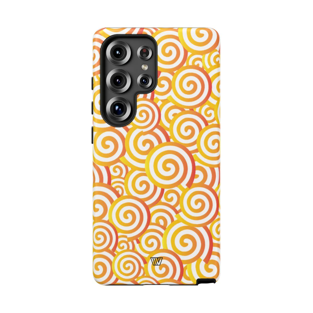 ABSTRACT SPIRAL ORANGE | Tough Phone Case - Image 97