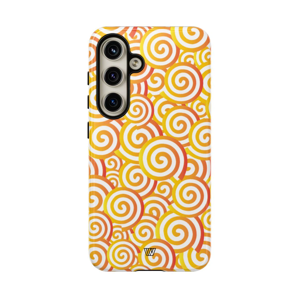 ABSTRACT SPIRAL ORANGE | Tough Phone Case - Image 98