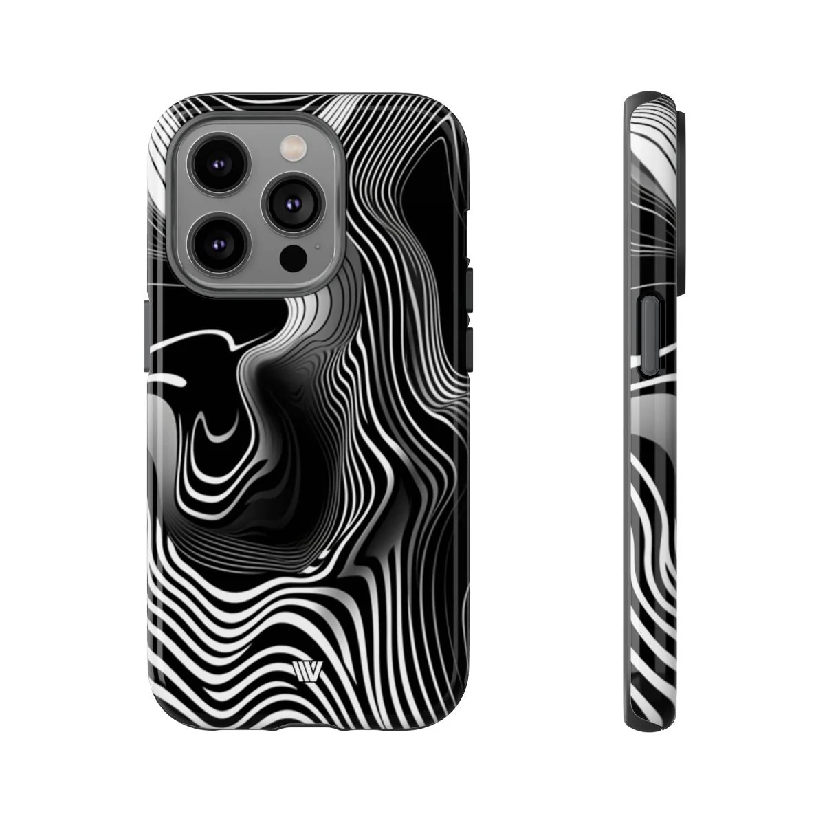 ABSTRACT ZEBRA STRIPES | Tough Phone Case - Image 14