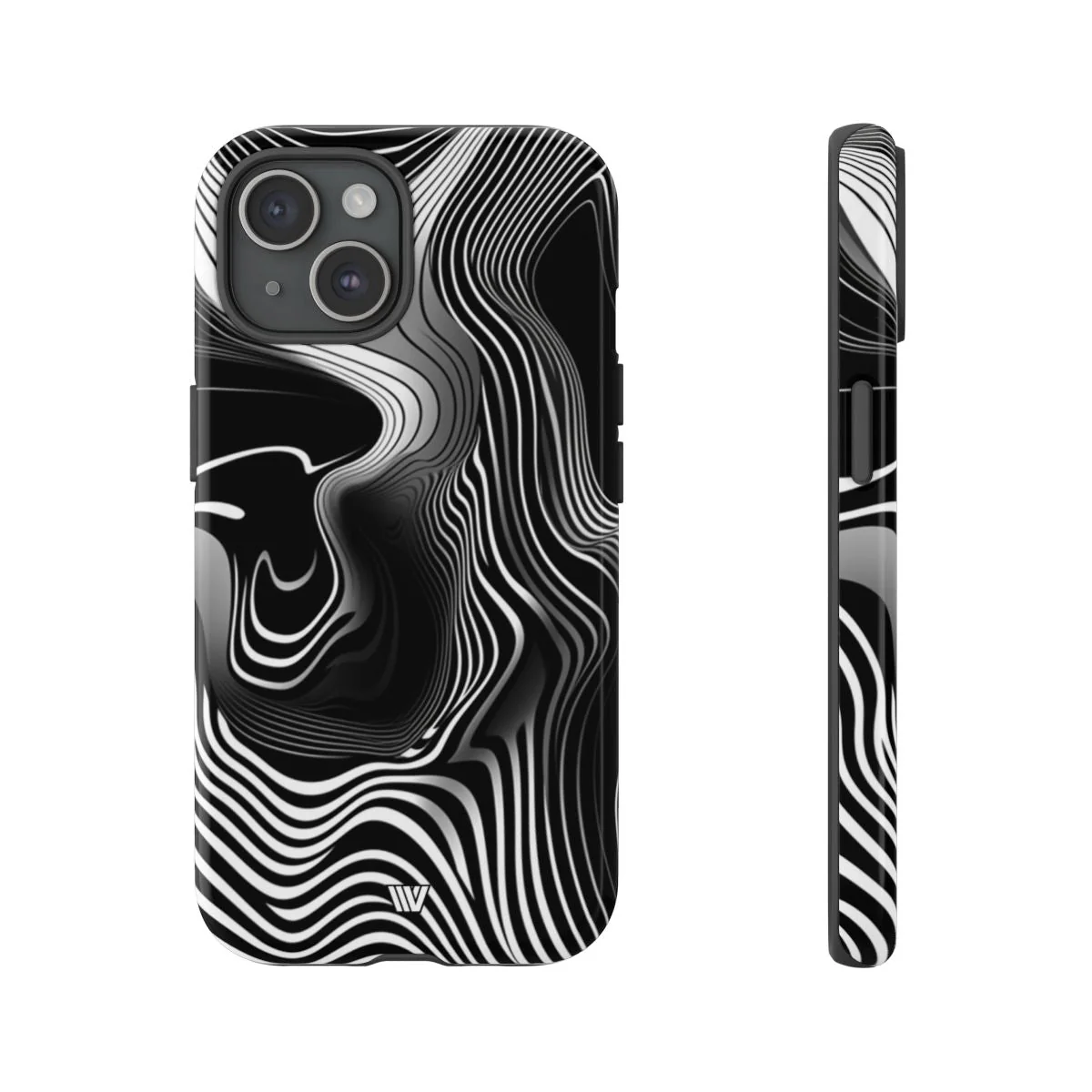 ABSTRACT ZEBRA STRIPES | Tough Phone Case - Image 4