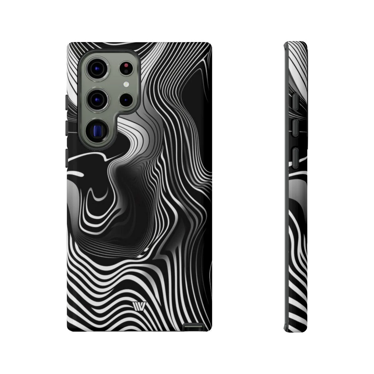 ABSTRACT ZEBRA STRIPES | Tough Phone Case - Image 48