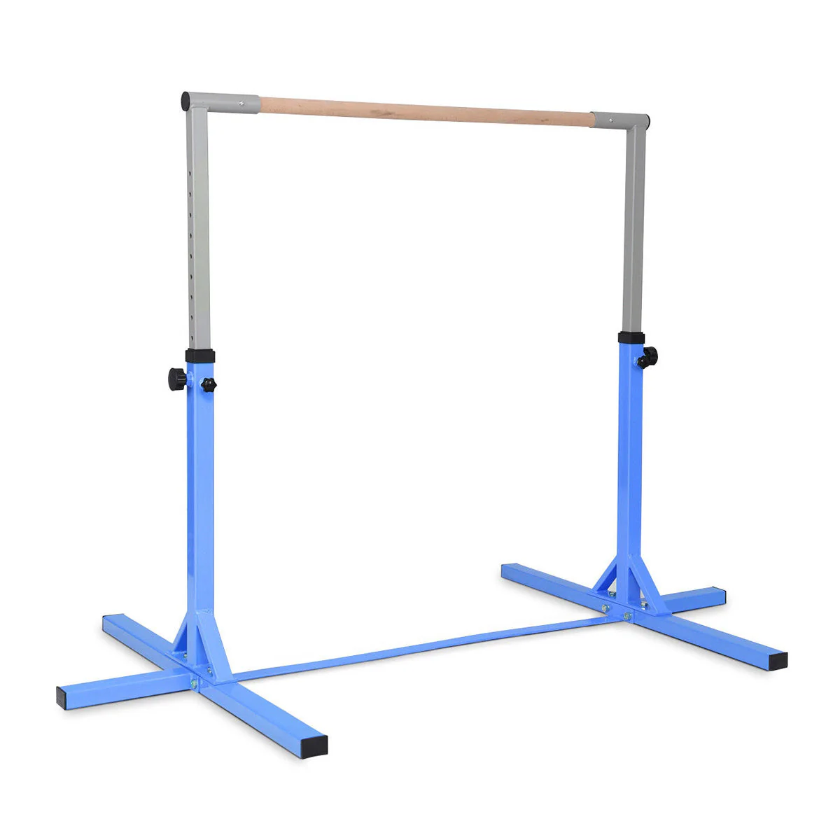 Adjustable Gymnastics Horizontal Bar for Kids-Blue - Image 3