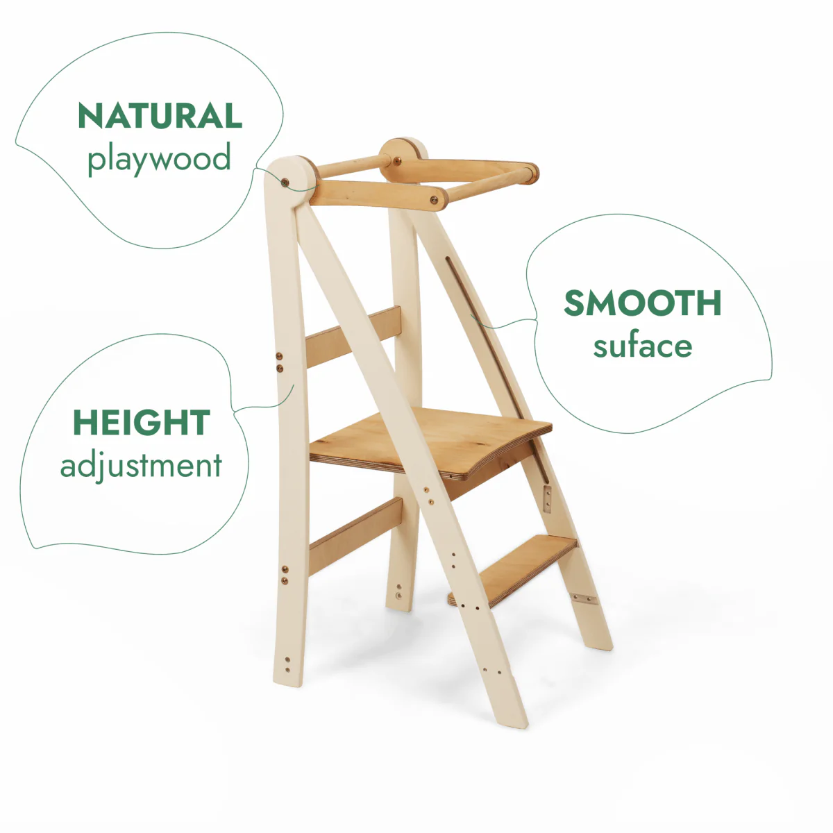 Adjustable Montessori Tower - Kids Step Stool - Image 7