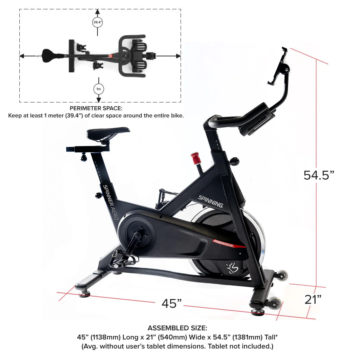 Aero Connected Spinner® Bike - Image 4