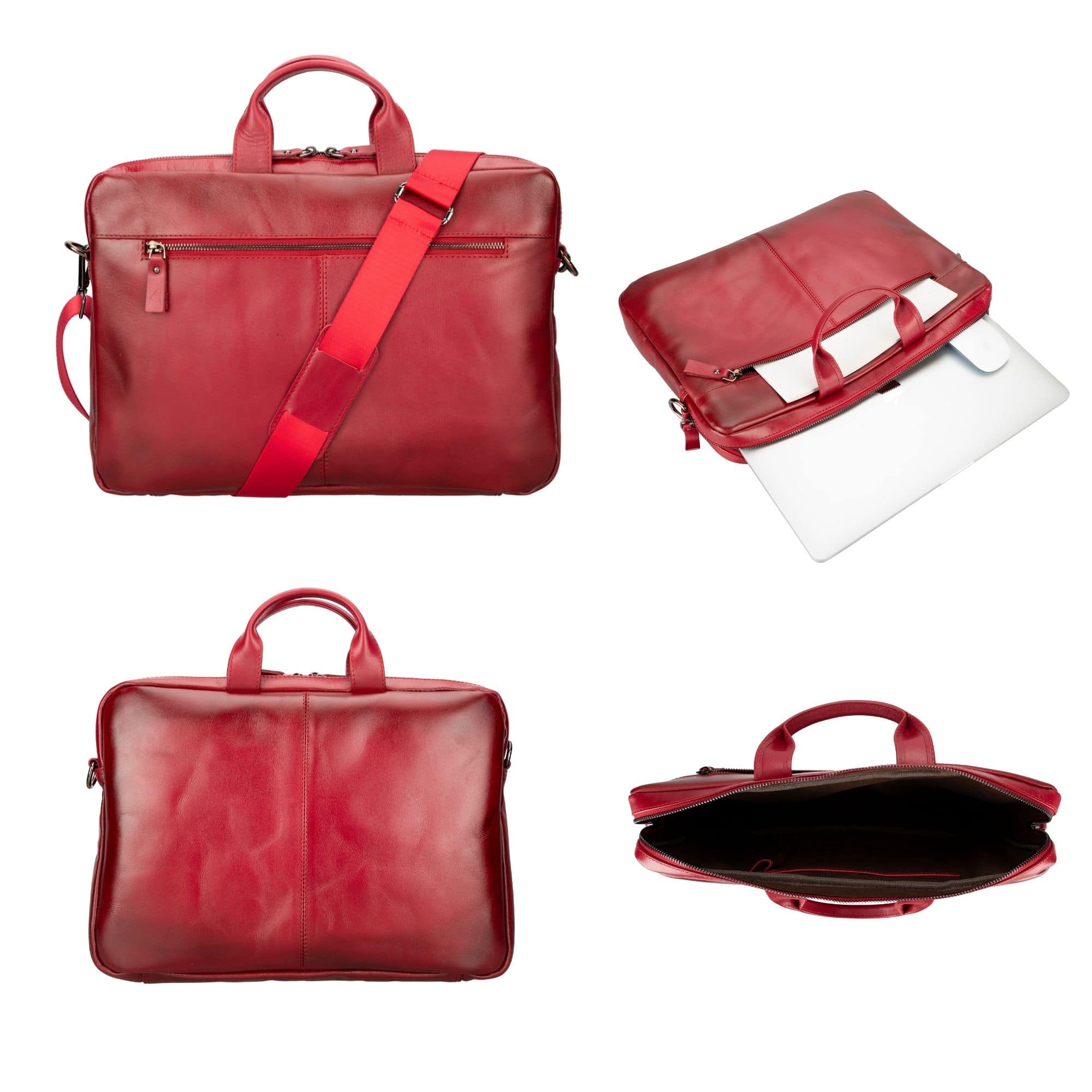 Afton MacBook Leather Sleeve and Bag - Image 14