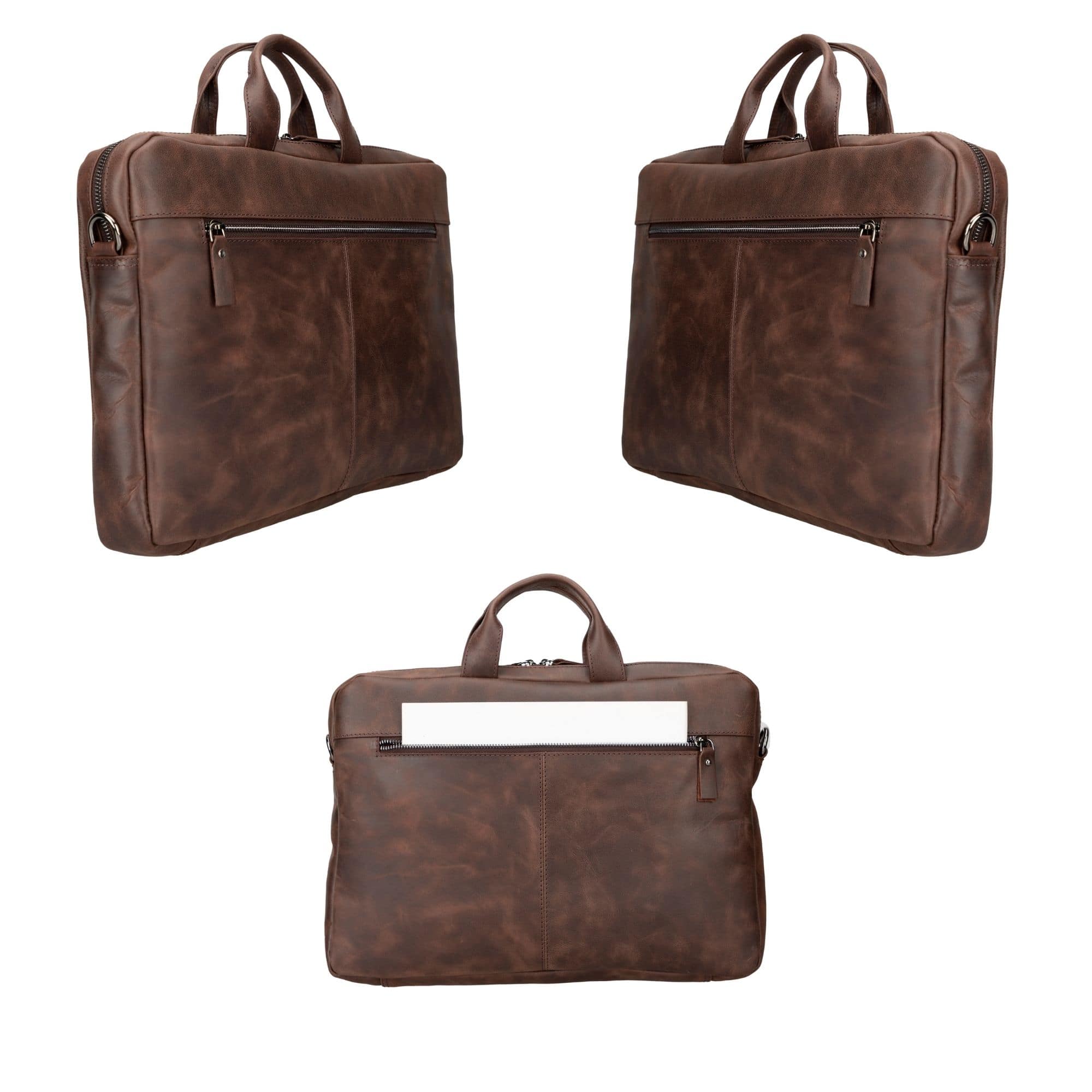 Afton MacBook Leather Sleeve and Bag - Image 20
