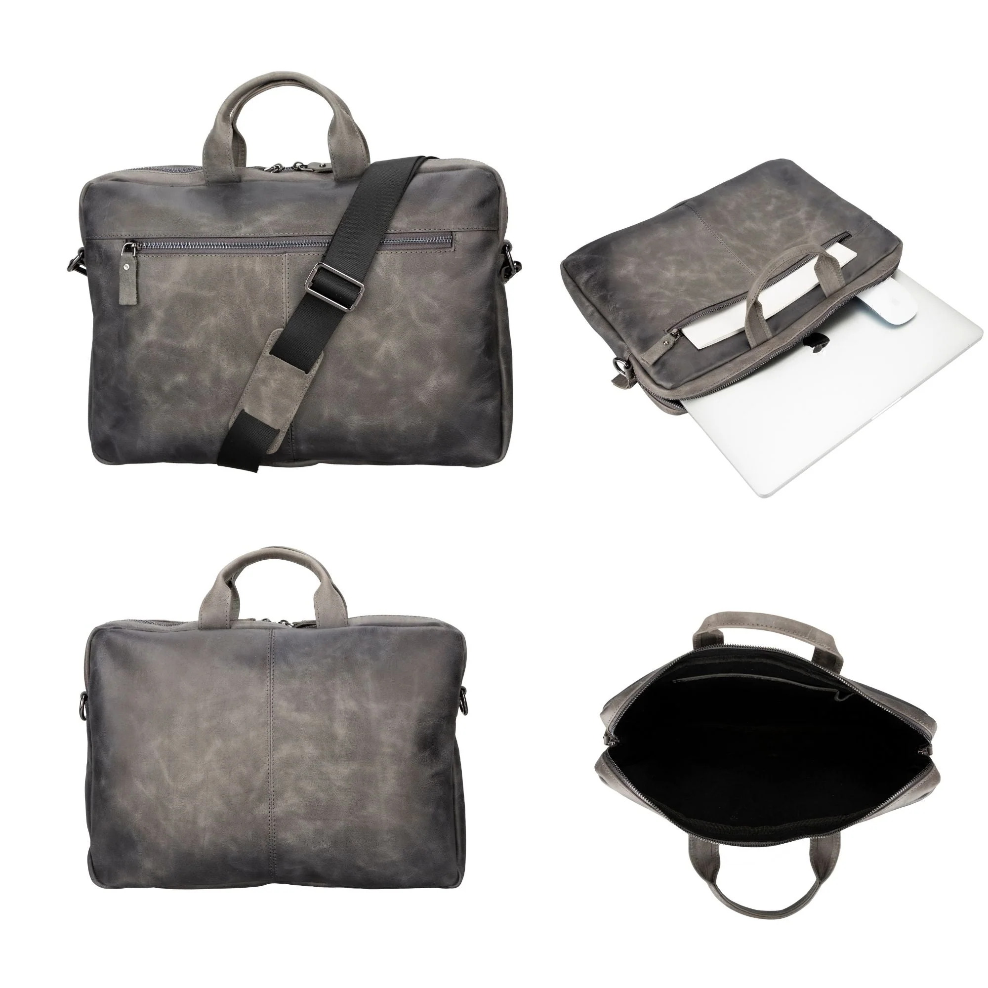 Afton MacBook Leather Sleeve and Bag - Image 22