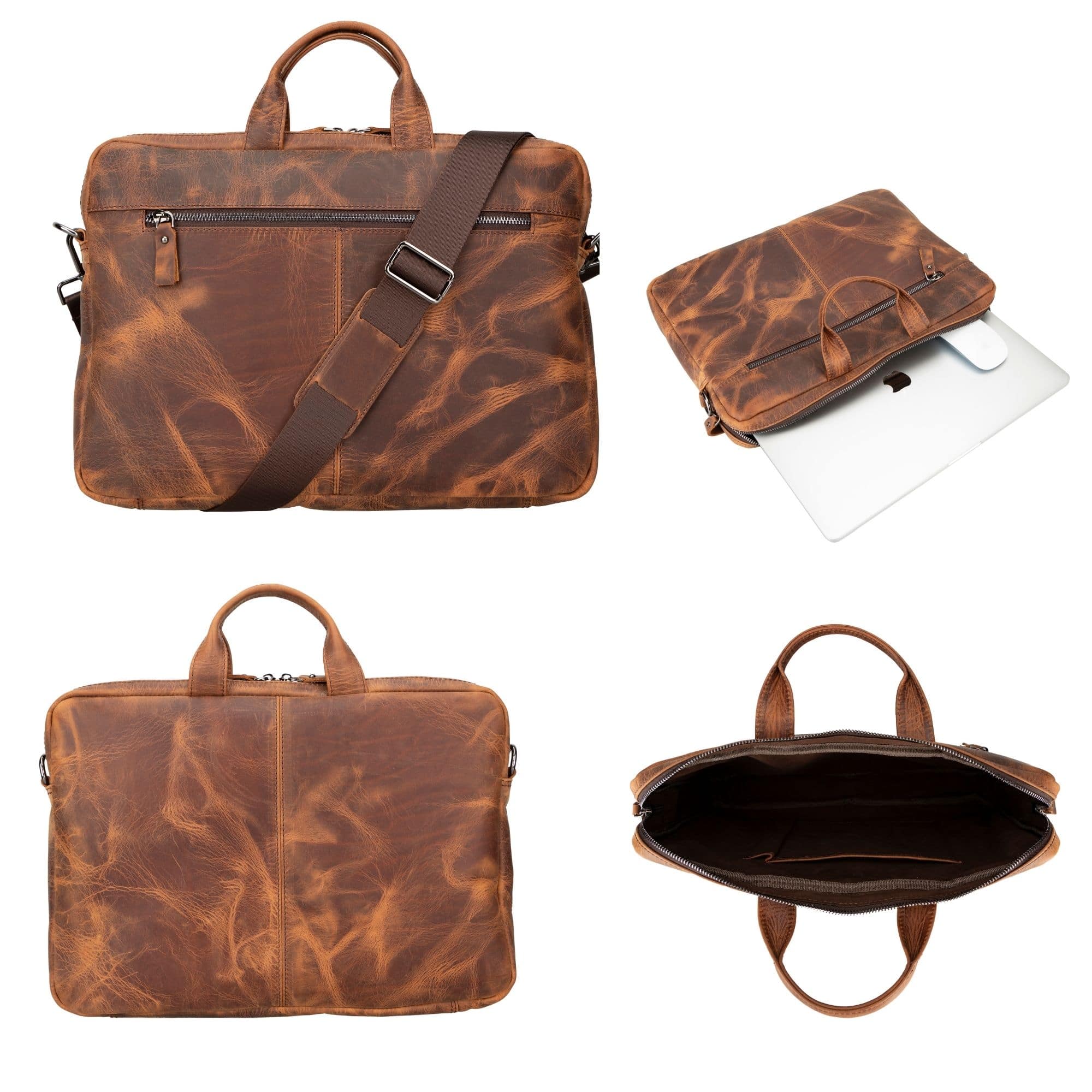 Afton MacBook Leather Sleeve and Bag - Image 26