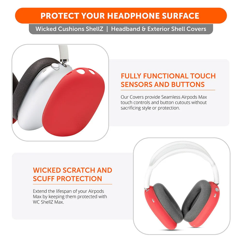 Airpods Max Exterior Shell Covers - WC ShellZ Max - Image 16