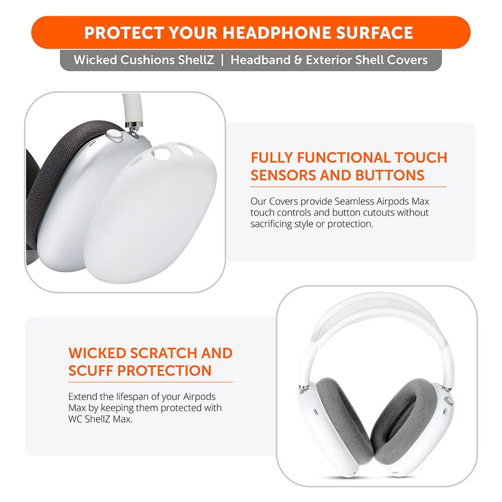 Airpods Max Exterior Shell Covers - WC ShellZ Max - Image 2