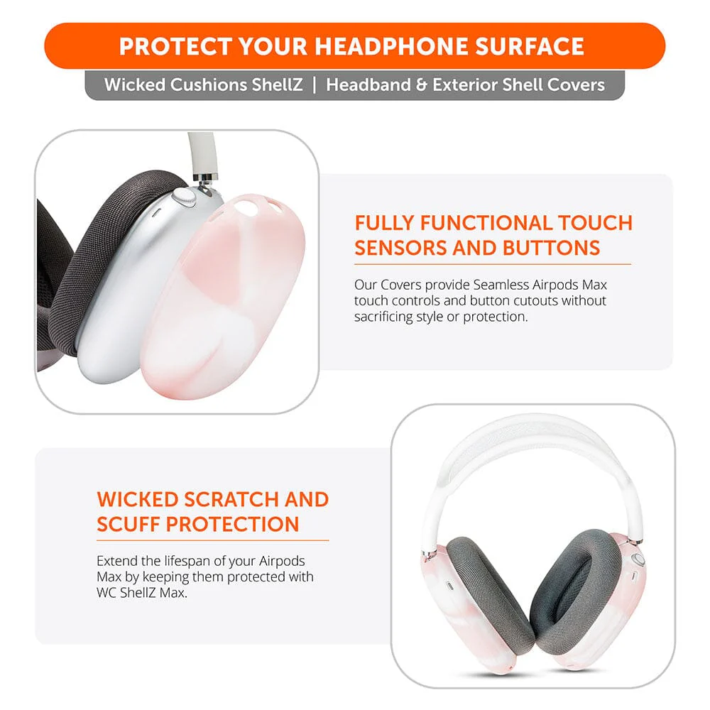 Airpods Max Exterior Shell Covers - WC ShellZ Max - Image 72