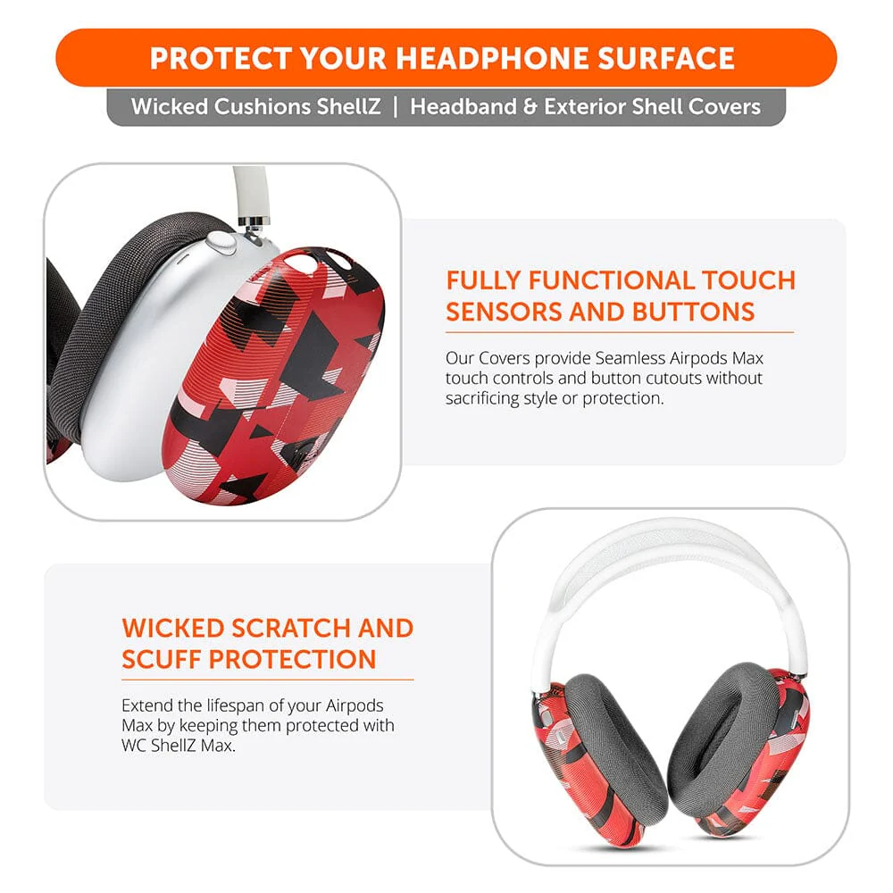 Airpods Max Exterior Shell Covers - WC ShellZ Max - Image 79