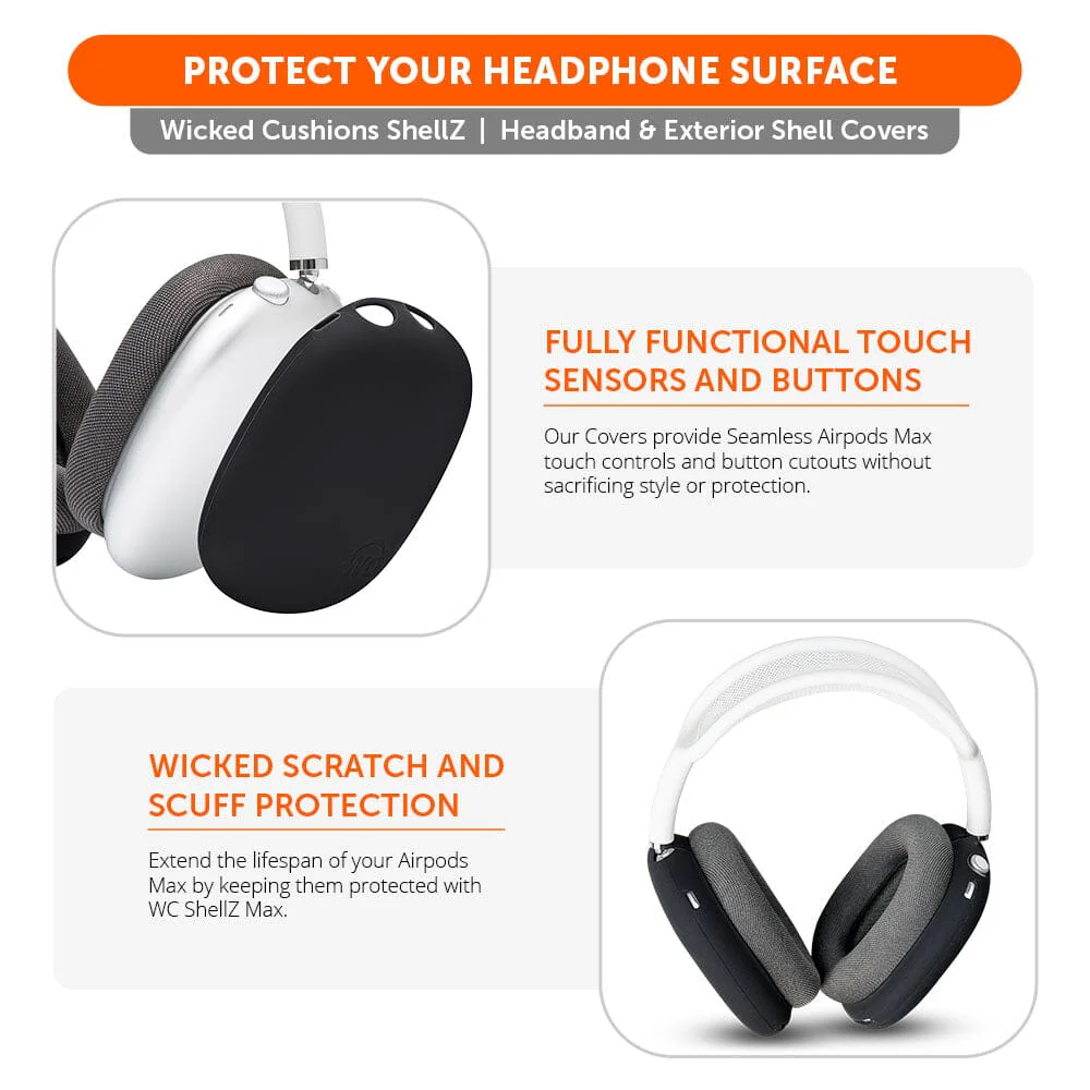 Airpods Max Exterior Shell Covers - WC ShellZ Max - Image 9