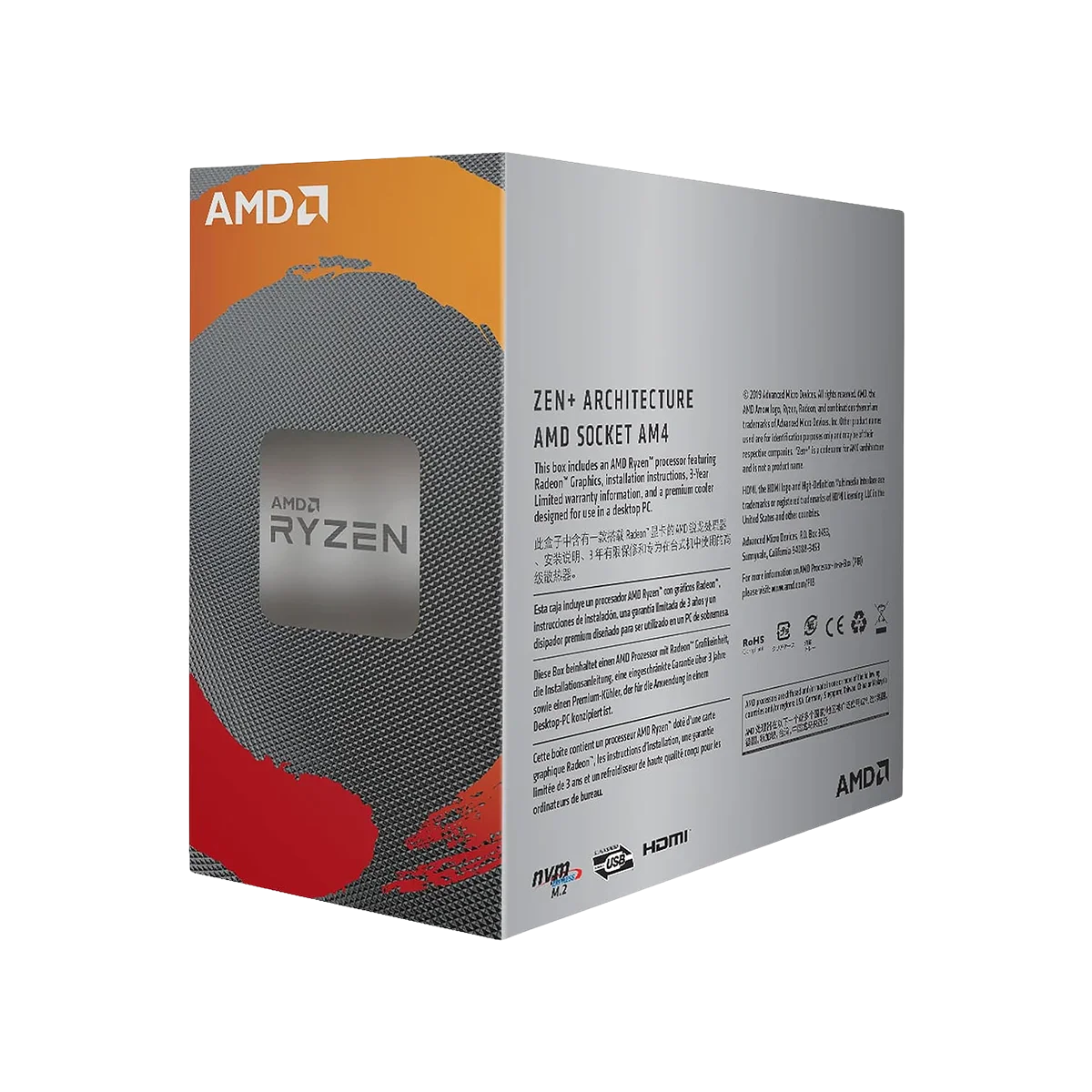 AMD Ryzen 3 3200G Processor with Radeon Graphics - Image 2