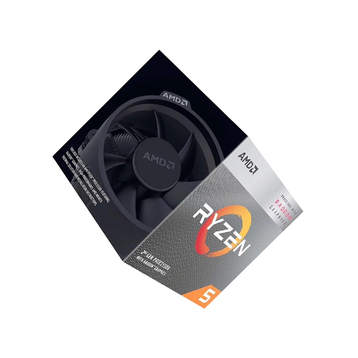 AMD Ryzen 5 3400G 4-core 8-Thread Unlocked Desktop Processor - Image 4