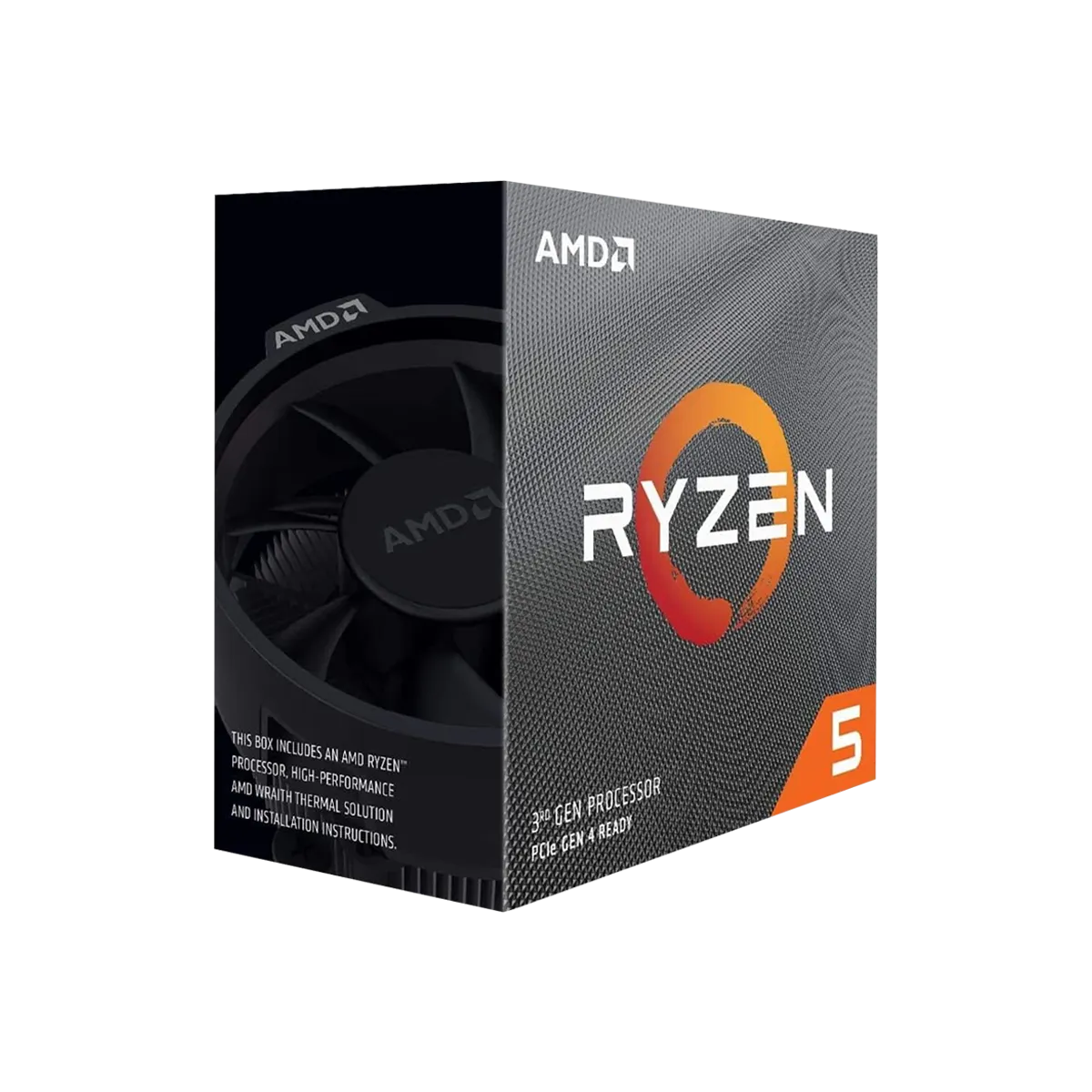 AMD Ryzen 5 3600 6-core 12-Thread Unlocked Desktop Processor Wraith Spire Cooler - Image 4