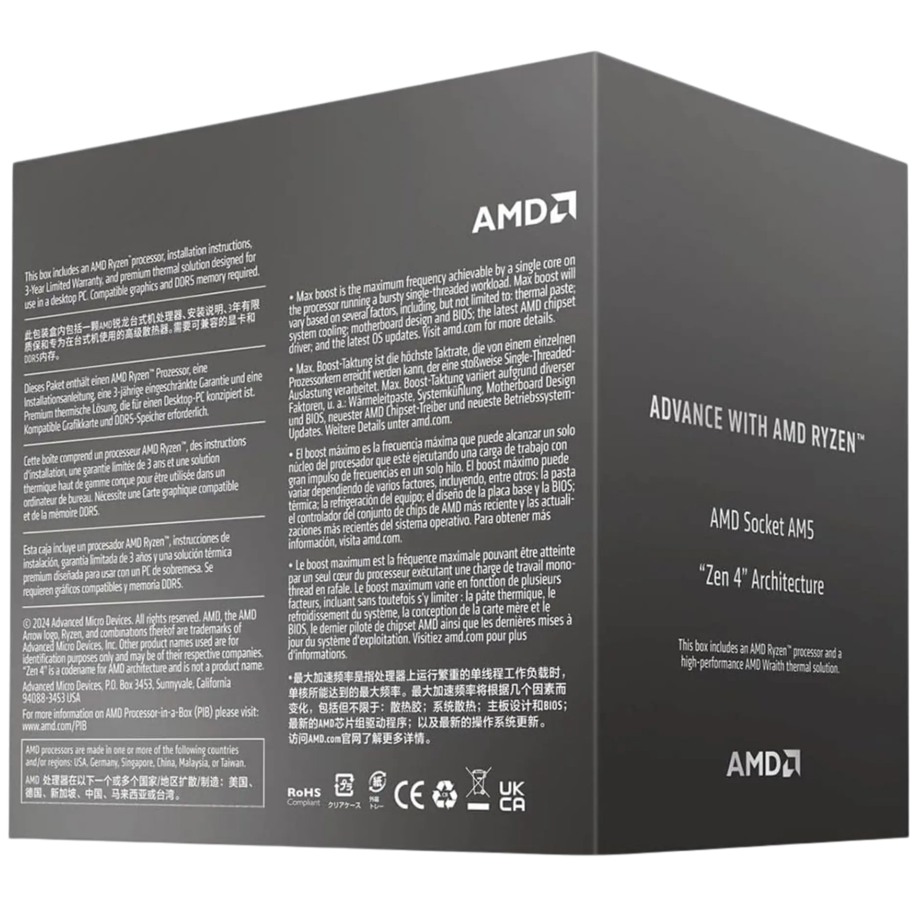 AMD Ryzen 5 8400F Desktop Processor - Image 4
