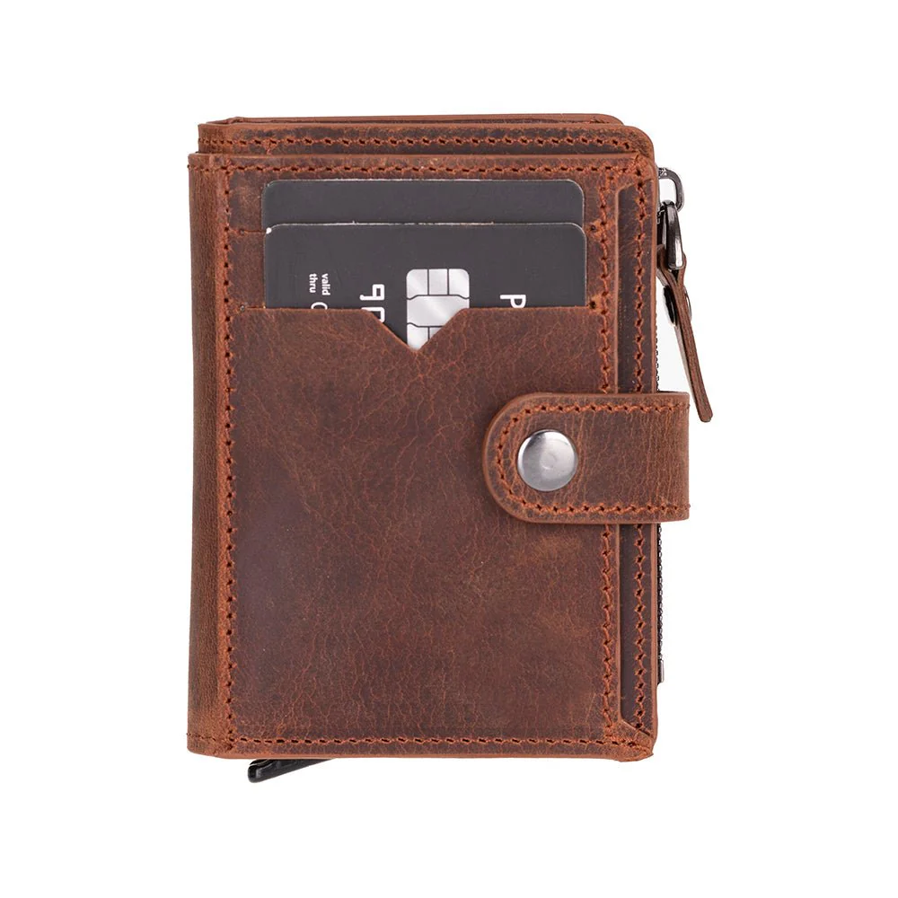 Andalusia Genuine Leather Pop-Up Cardholder with RFID Protection - Image 15