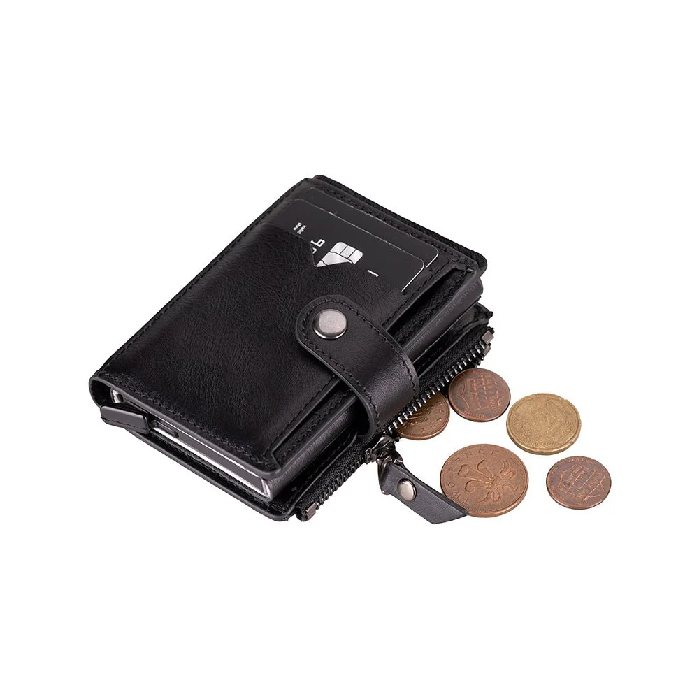Andalusia Genuine Leather Pop-Up Cardholder with RFID Protection - Image 22