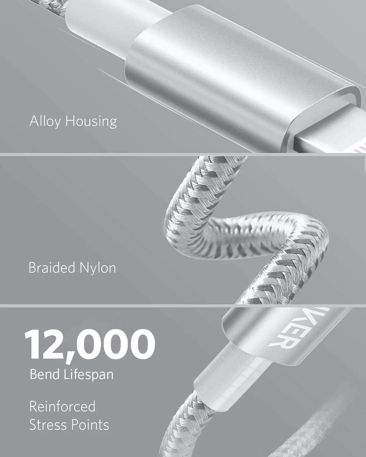 Anker <b>331</b> USB-C to Lightning Cable - Image 20