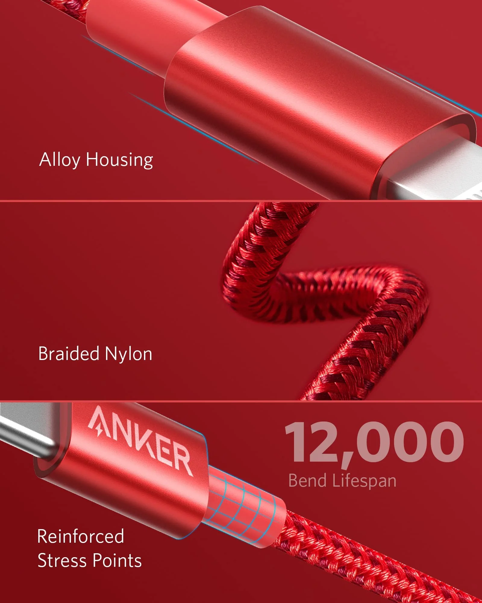 Anker <b>331</b> USB-C to Lightning Cable - Image 53