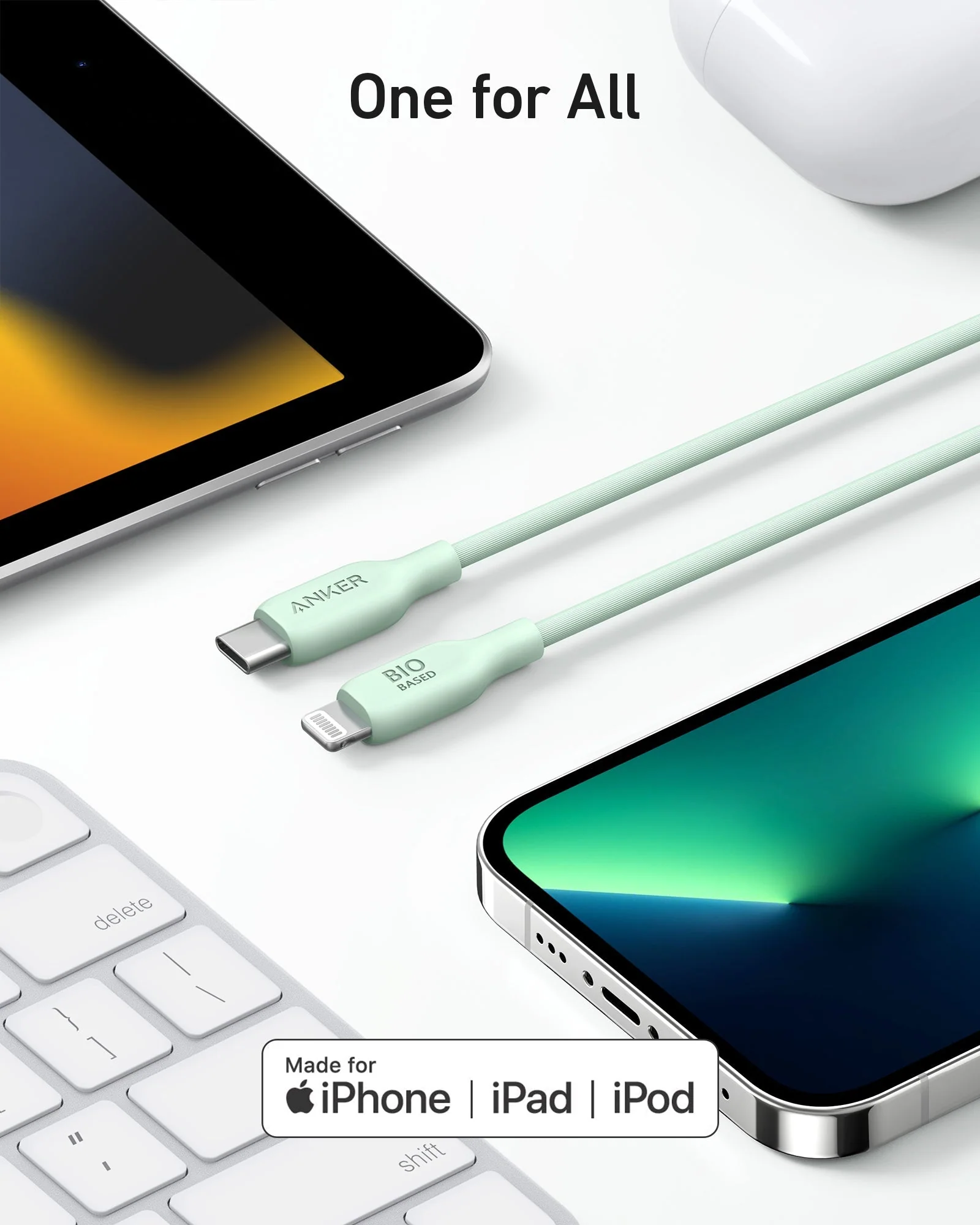Anker <b>541</b> USB-C to Lightning Cable (Bio-Based) - Image 29