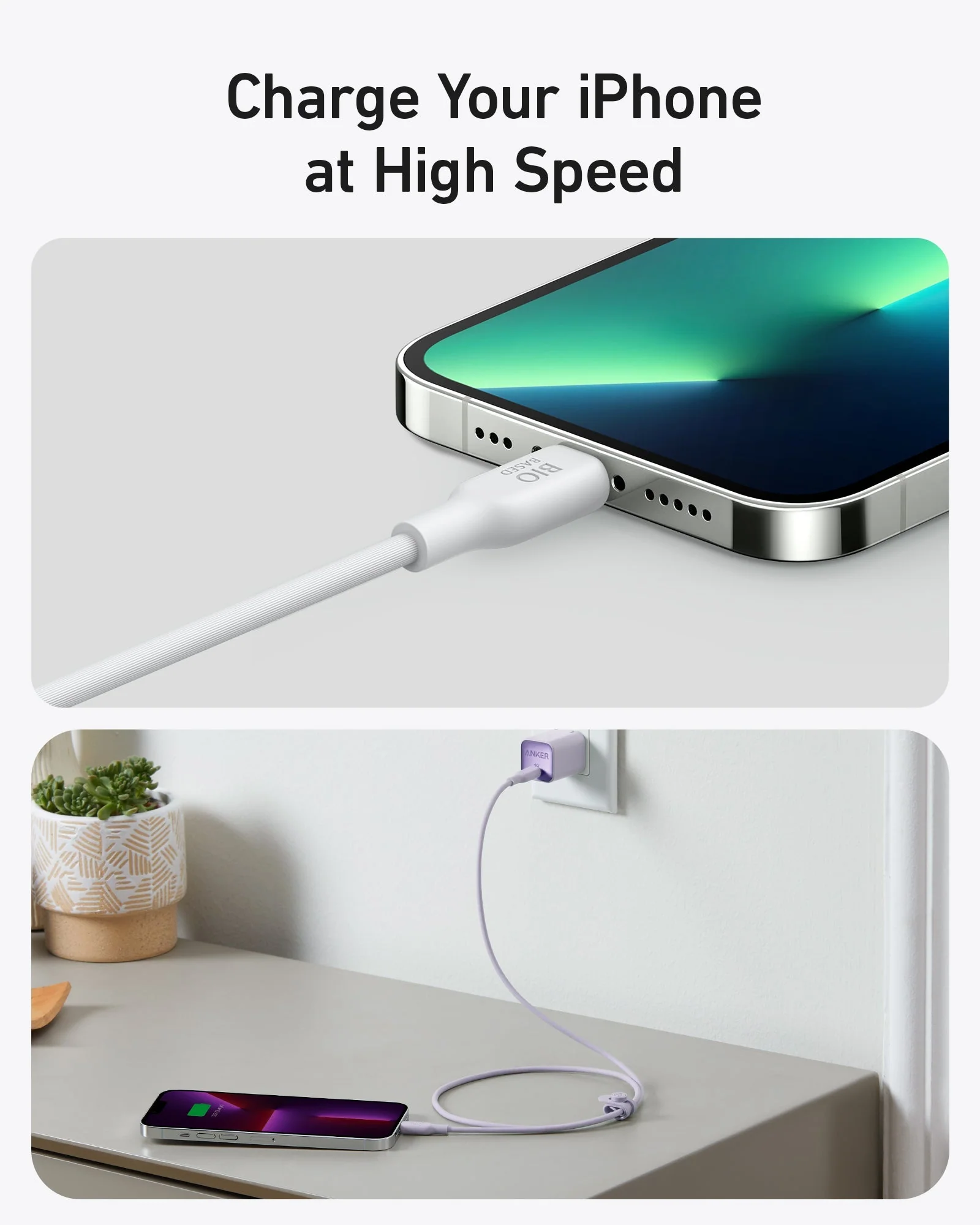 Anker <b>541</b> USB-C to Lightning Cable (Bio-Based) - Image 42