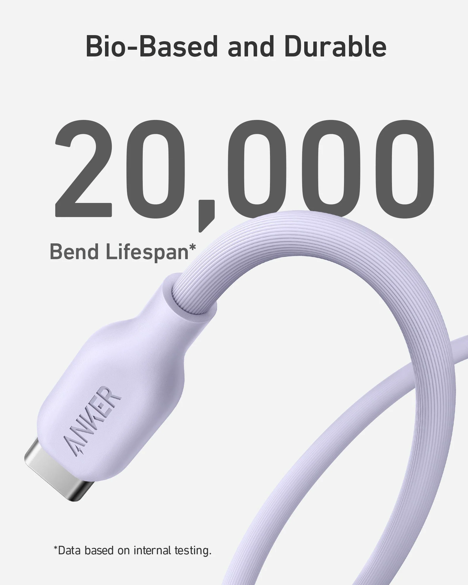Anker <b>541</b> USB-C to Lightning Cable (Bio-Based) - Image 56