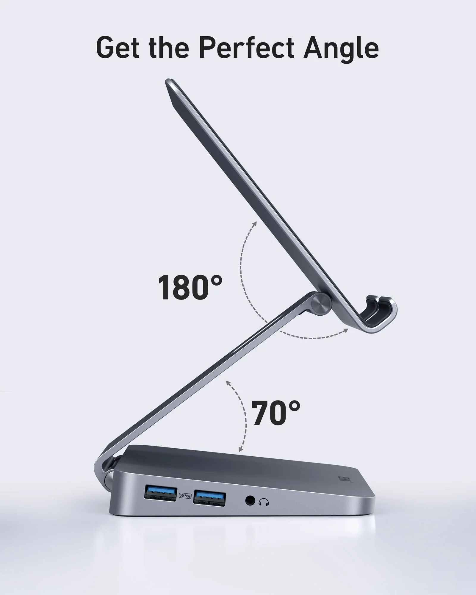 Anker <b>551</b> USB-C Hub (8-in-1, Tablet Stand) - Image 7