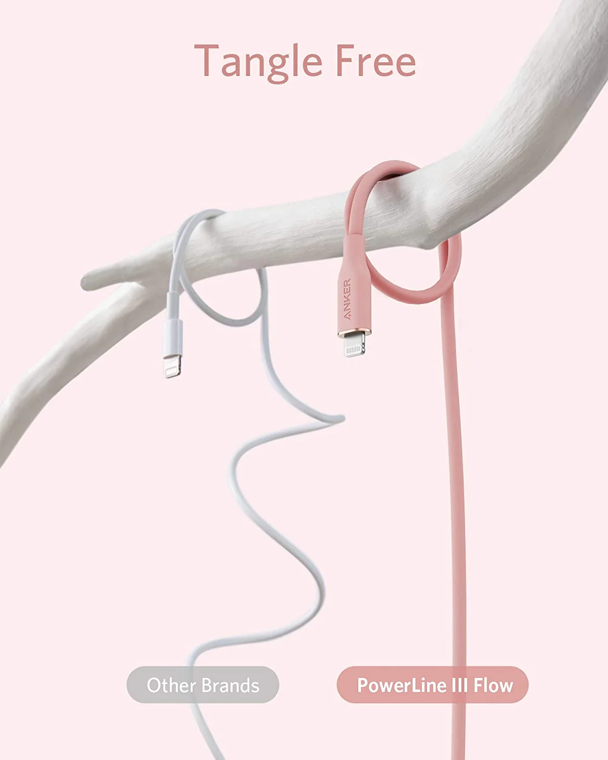 Anker <b>641</b> USB-C to Lightning Cable (Flow, 3 ft Silicone) - Image 15