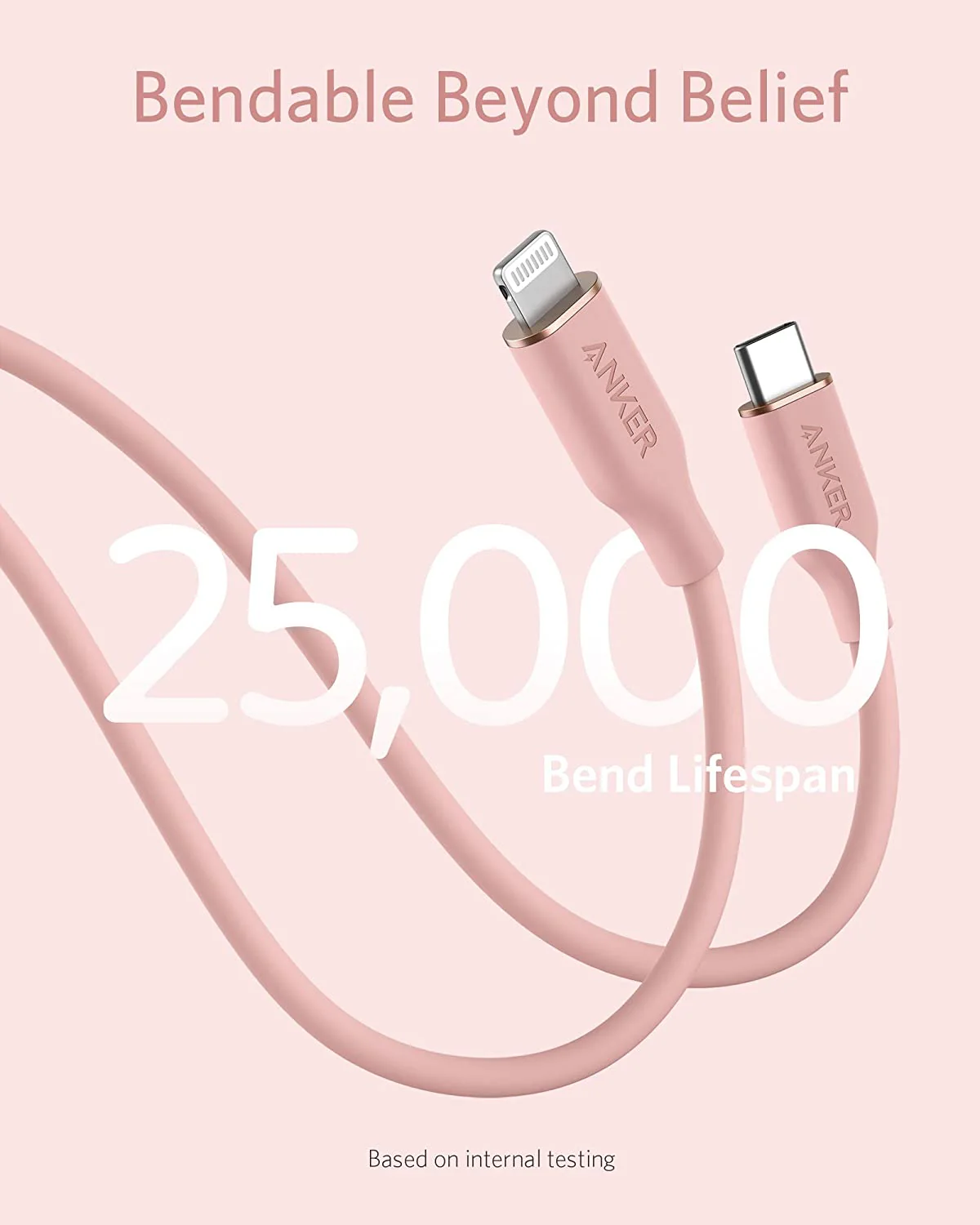Anker <b>641</b> USB-C to Lightning Cable (Flow, 3 ft Silicone) - Image 16