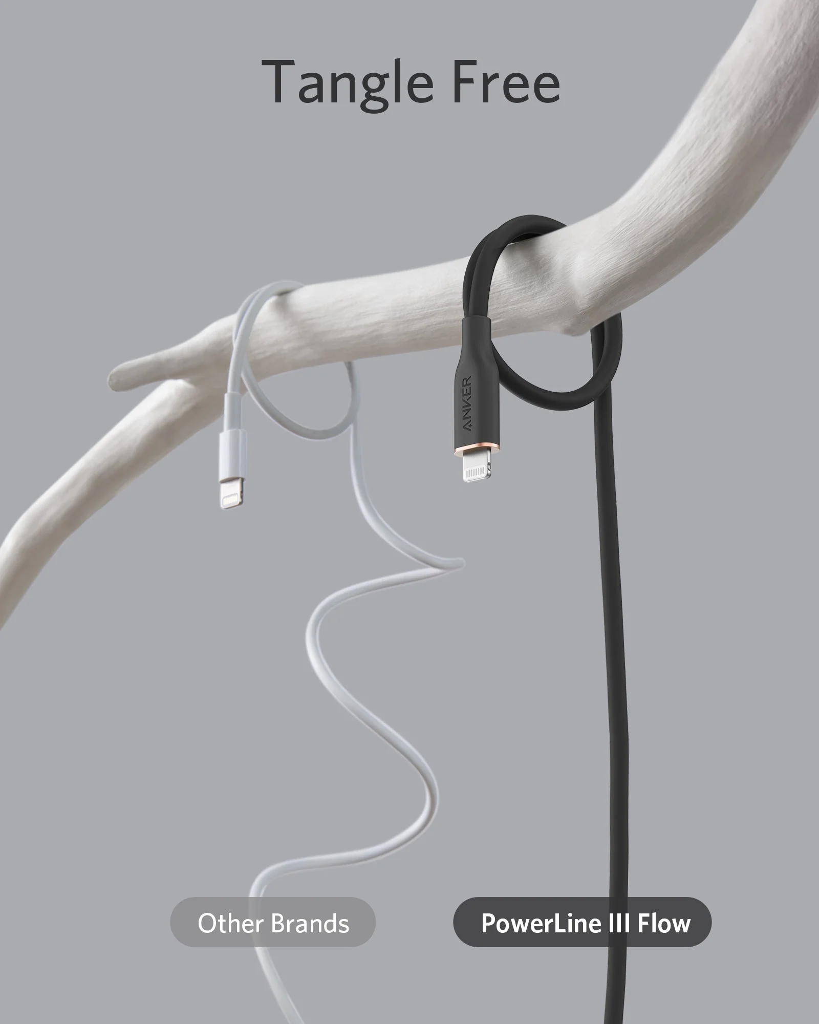 Anker <b>641</b> USB-C to Lightning Cable (Flow, 3 ft Silicone) - Image 33