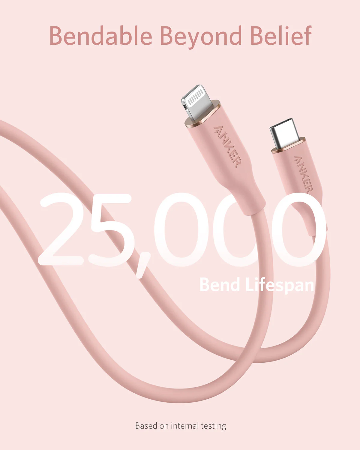 Anker <b>641</b> USB-C to Lightning Cable (Flow, 3 ft Silicone) - Image 46