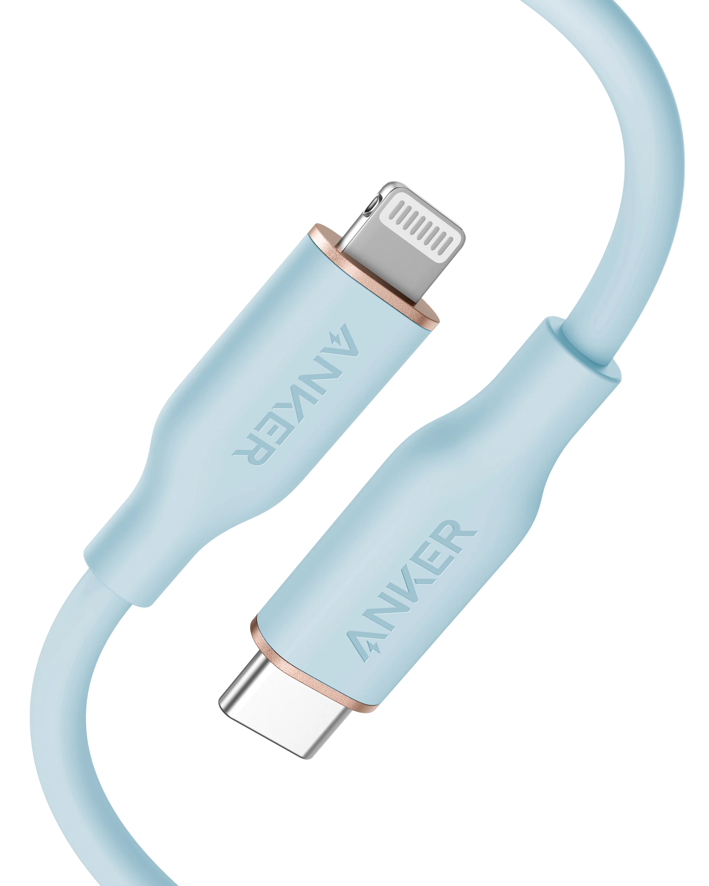 Anker <b>641</b> USB-C to Lightning Cable (Flow, Silicone) - Image 13
