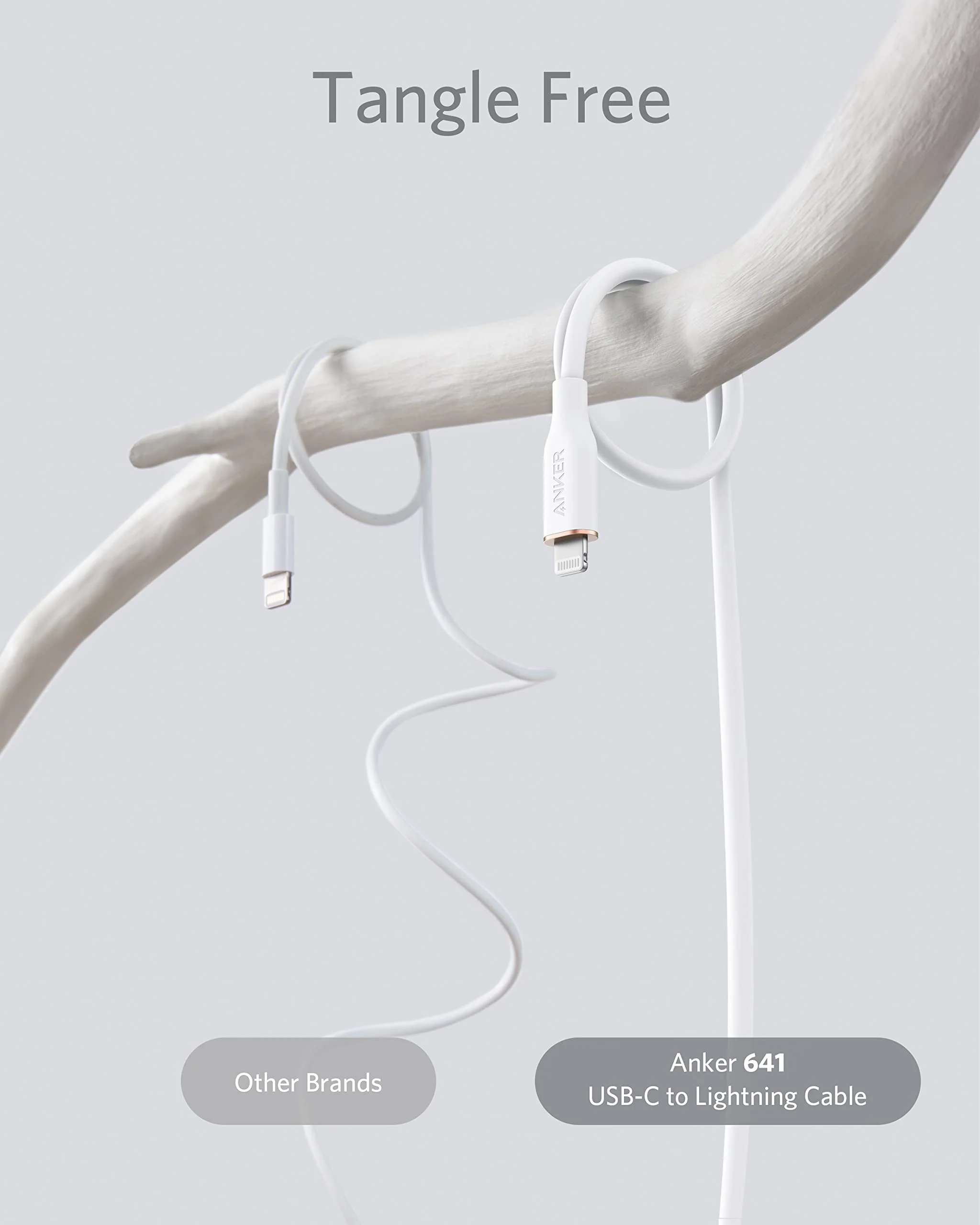 Anker <b>641</b> USB-C to Lightning Cable (Flow, Silicone) - Image 45