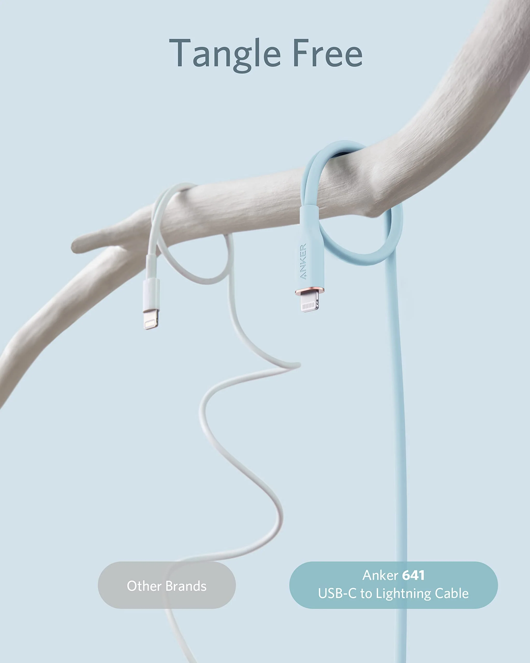 Anker <b>641</b> USB-C to Lightning Cable (Flow, Silicone) - Image 51