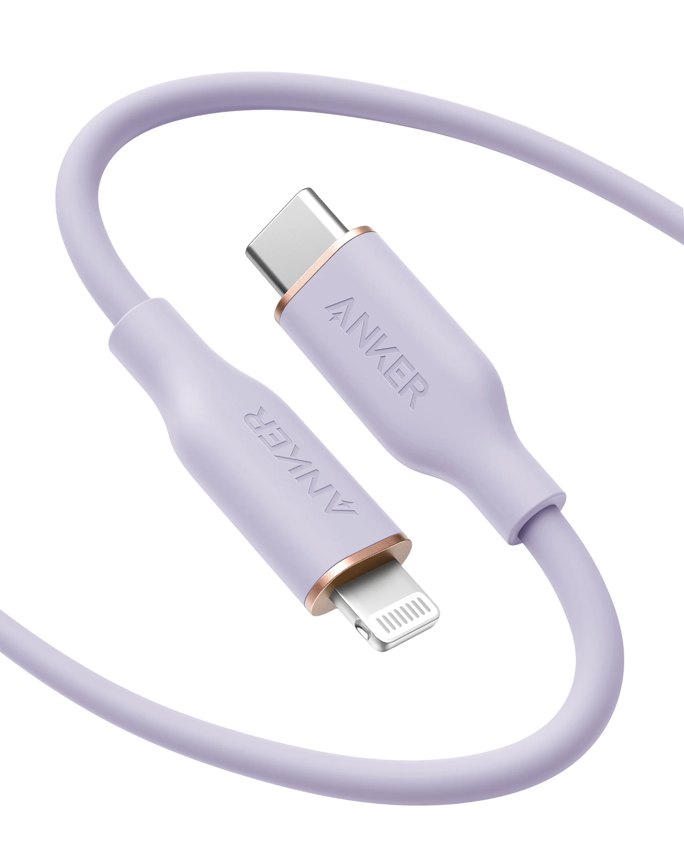 Anker <b>641</b> USB-C to Lightning Cable (Flow, Silicone) - Image 67