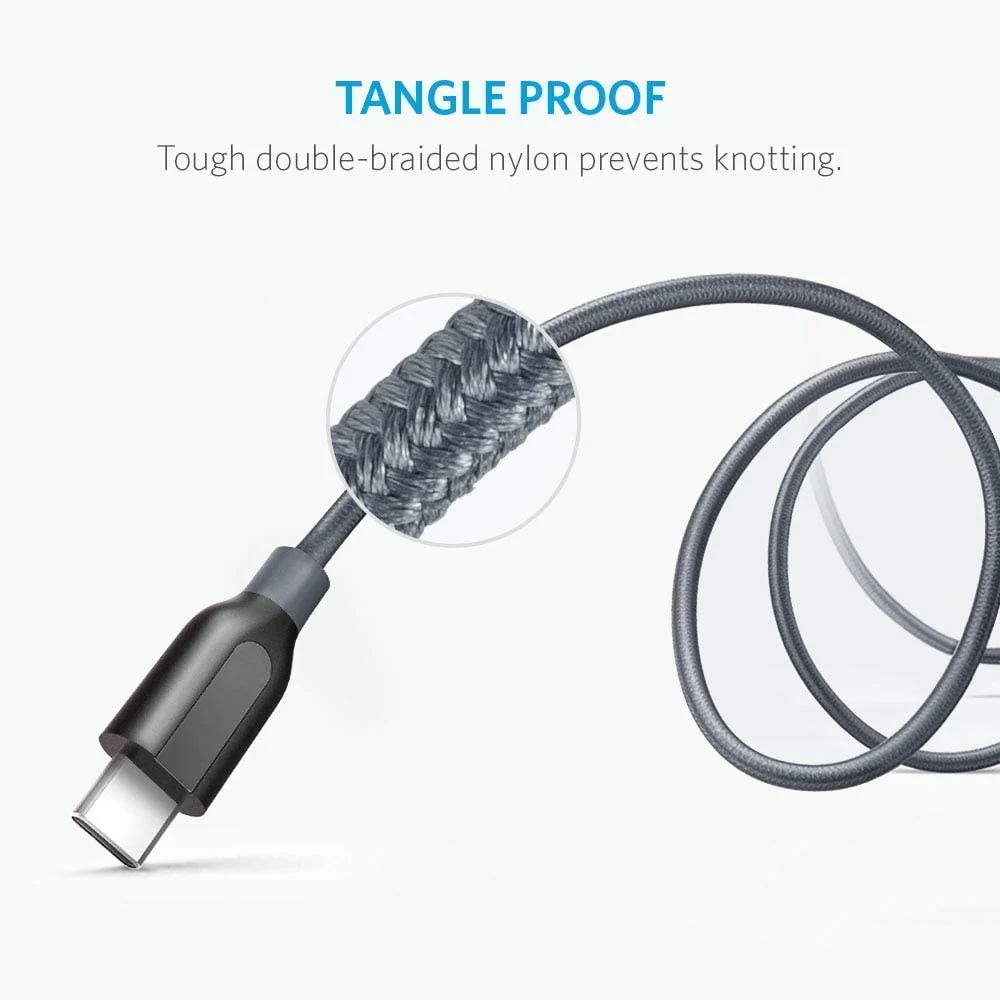 Anker <b>Powerline+</b> USB C to USB 3.0 Cable (3 ft, 6 ft) - Image 4