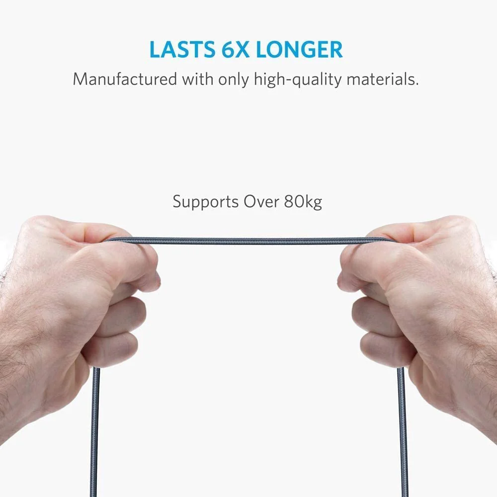 Anker <b>Powerline+</b> USB C to USB 3.0 Cable (3 ft, 6 ft) - Image 5