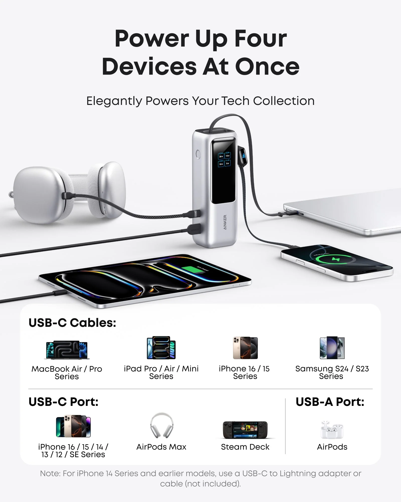 Anker Laptop Power Bank (25K, 165W, Built-In and Retractable Cables) - Image 11