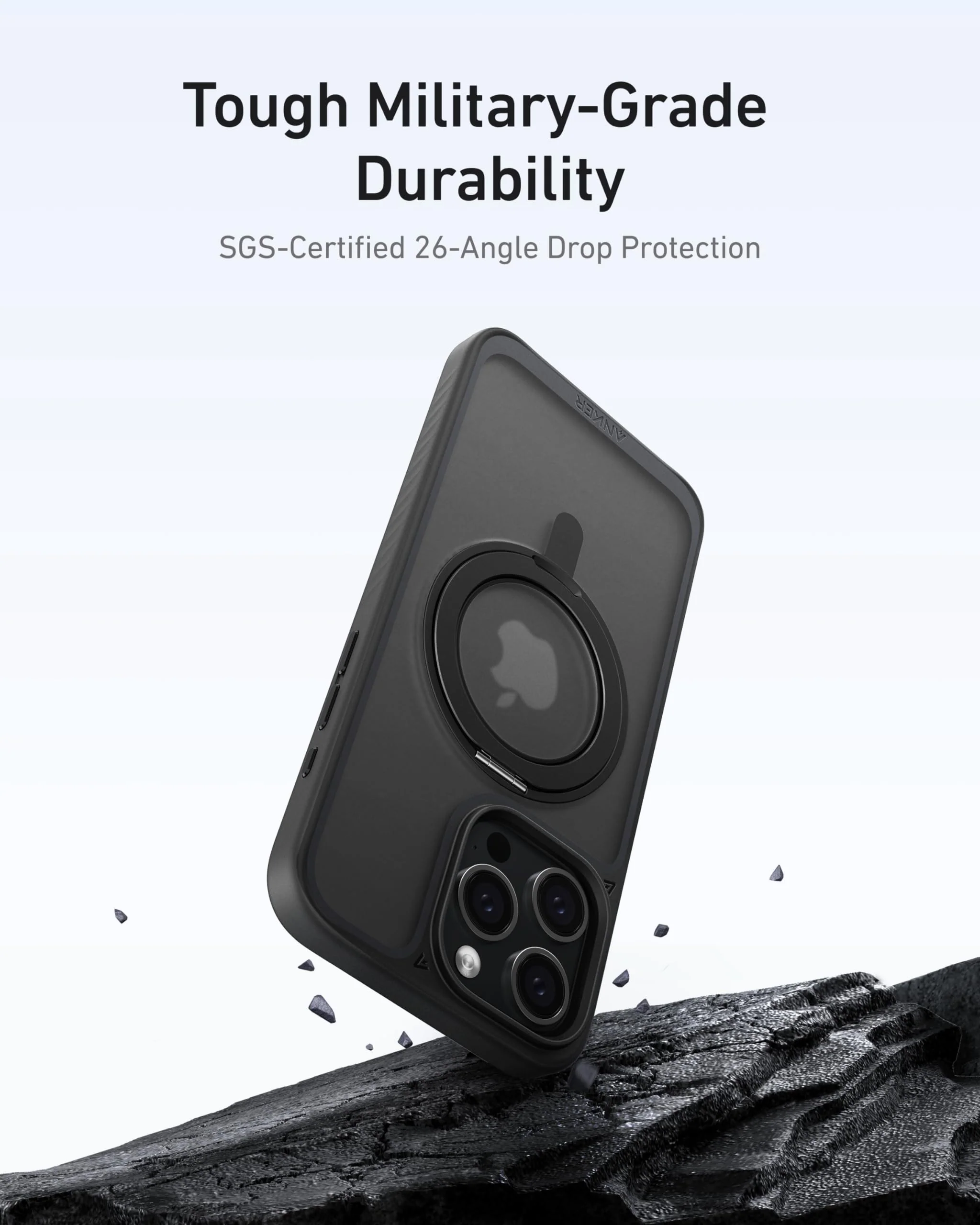 Anker MagGo Magnetic Case with Stand (360° Ring Stand) - Image 2