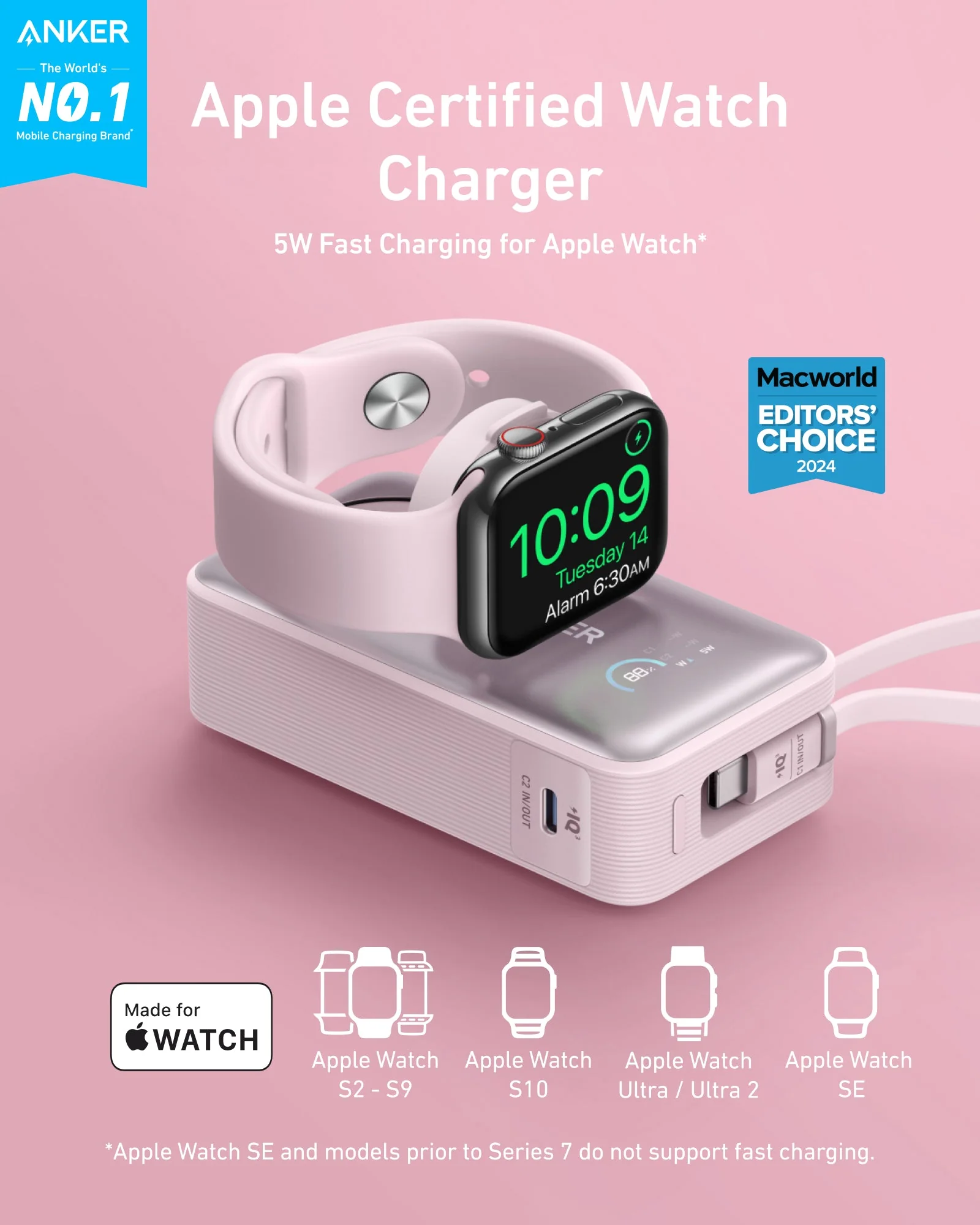 Anker MagGo Power Bank (10K, 35W, For Apple Watch) - Image 14